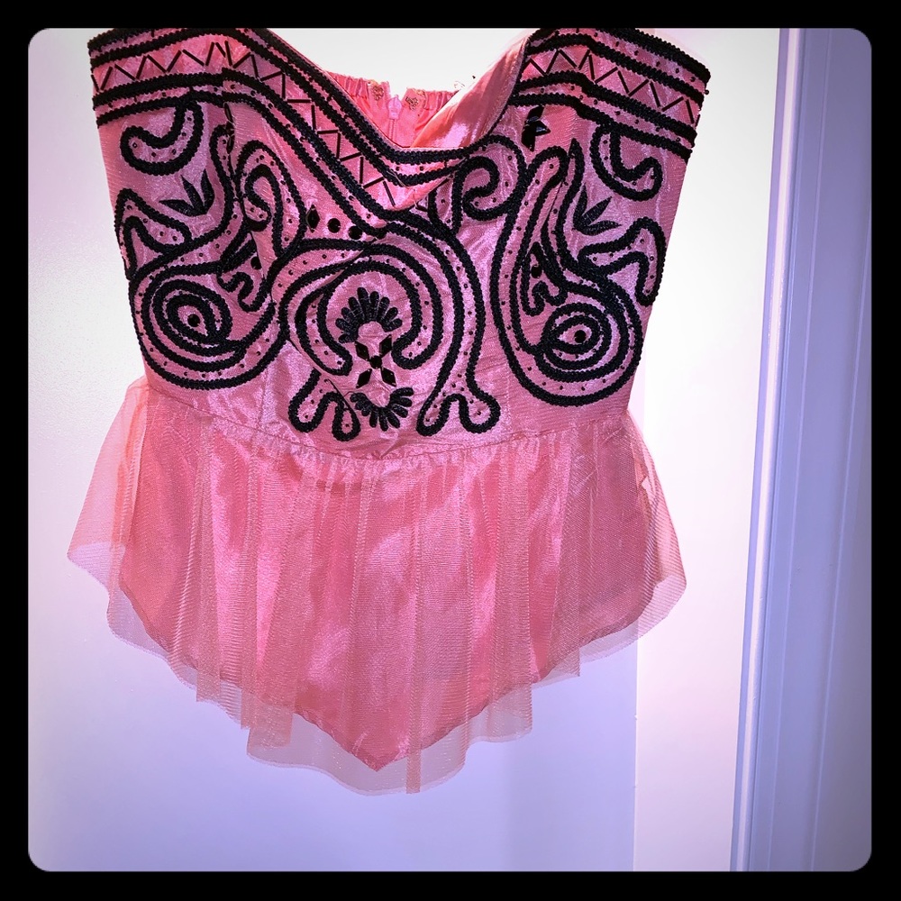 Coral Corset Top